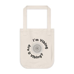 Frequency Art Tote Bag, Stylish Tote for Music Lovers, Eco-Friendly Carryall, Perfect Gift for Concert-Goers, Unique Shopping Bag