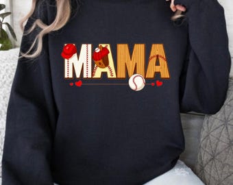 Leopard Baseball Mama PNG SVG: Shirt Sublimation Clipart (Digital Download)