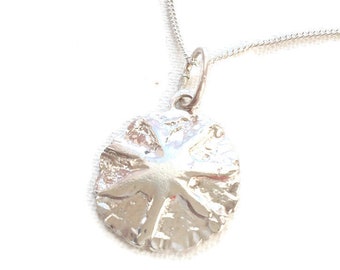 Silver Round Sunburst Medalion Pendant Necklace, 925 Sterling Silver, Sunburst Jewelry, Circular  Pendant - HALLMARKED
