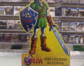 Zelda Ocarina of time 3ds Countertop standee B