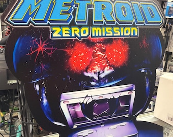 Metroid Zero Mission standee