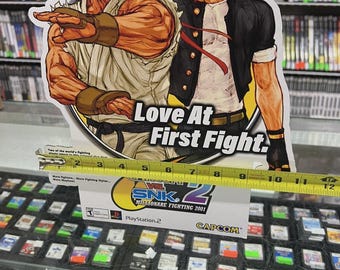 Capcom Vs. SNK 2 Ryu / Kyo Promo-like Display Countertop Standee
