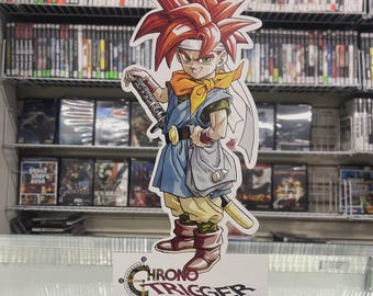 Chrono Trigger SNES Display Custom Promo-like Countertop Standee