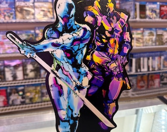 Metal Gear Solid countertop standee