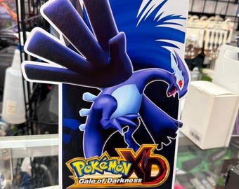 Pokémon XD Gale of Darkness counter top Standee