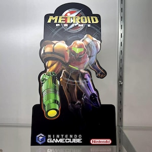 Metroid Prime Nintendo GameCube Display Countertop Standee