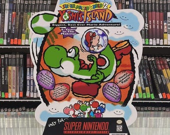 スーパーマリオワールド2 ヨッシーアイランドのヨッシー - Etsy 日本