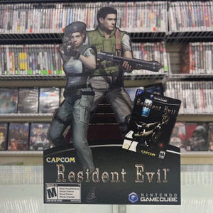Expositor de mostrador para GameCube de Resident Evil