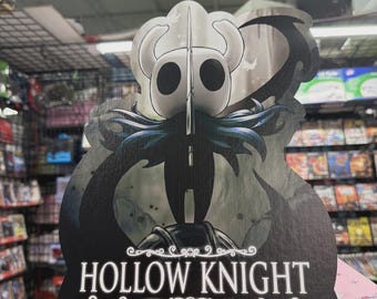 Hollow Knight Godmaster Custom Promo-like Countertop Display Standee