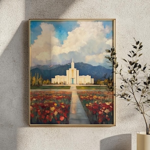 LDS Temple Home Decor | Christian Print, Christian Wall Art, LDS Art, Printable Wall Decor, Digital Download LDS Temple artwork, lds artwork