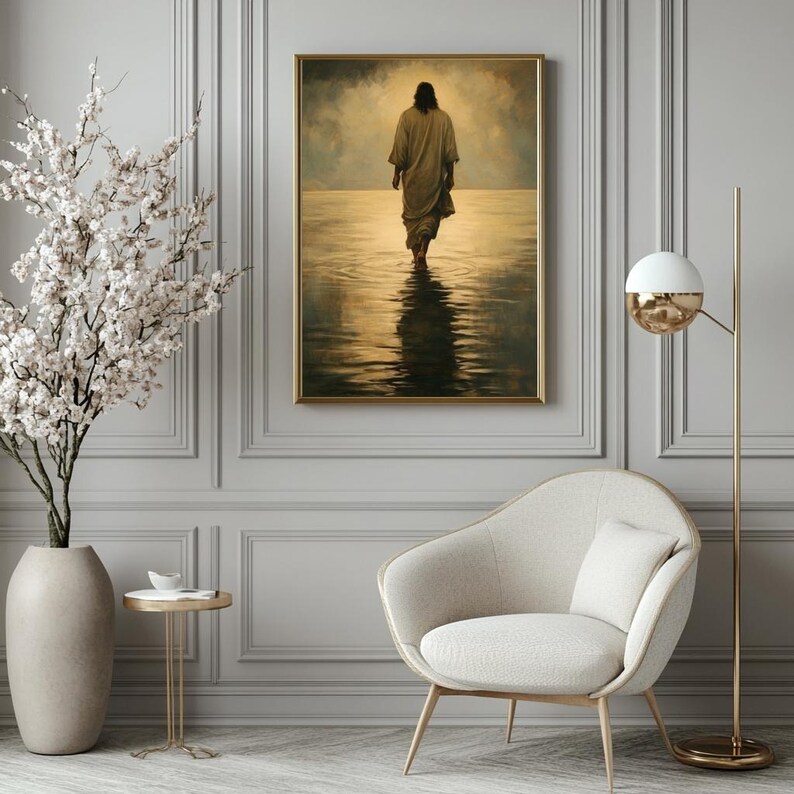 Jesus Christ Portrait Painting Art Print (digital Download) - Etsy ...