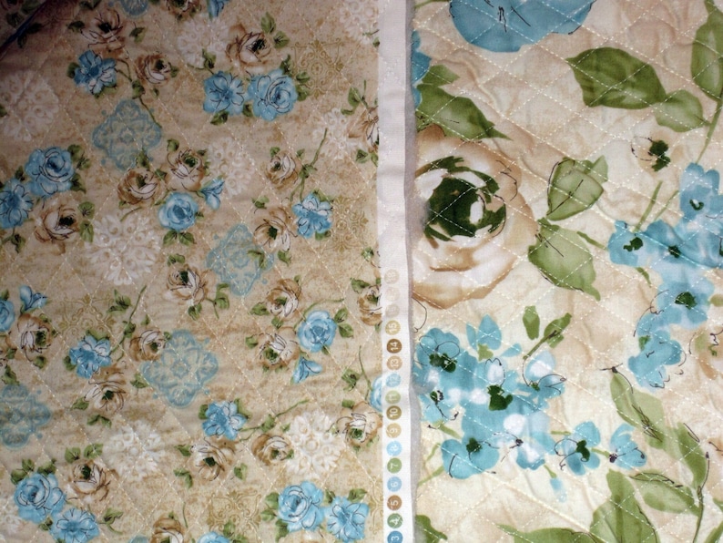 Melrose Prequilted Fabric from Fabri-Quilt