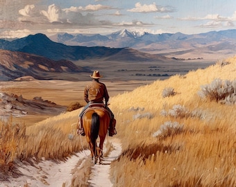 Western Cowboy - Original Western Artwork
