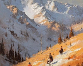 Western Cowboy - Original Western Artwork