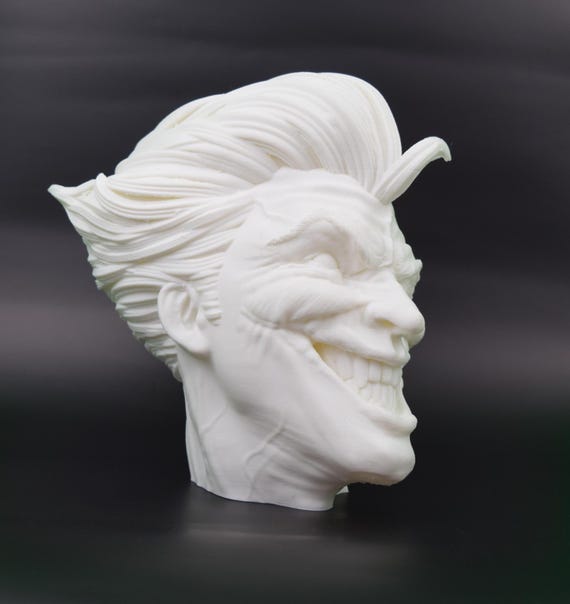 Joker Headphone Stand Bust | Decorative Gaming Accessory | Unique Desk Organizer for Gamers & Collectors