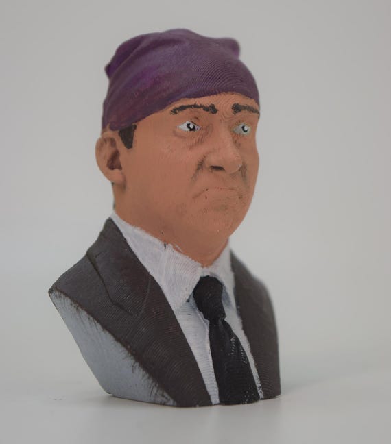 Prison Mike Fridge Magnet | Hand-Painted 3D Art | Custom Gift for Fans & Collectors