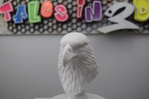 Bald Eagle Bust - Custom Sizes Available | Bald Eagle Head Wreath Attachment