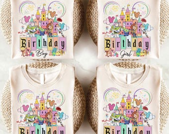Disney Toy Story Birthday shirts, Disney Party Birthday Boy Girl tee, Disney Birthday Squad, Toy Story Birthday Family Shirt