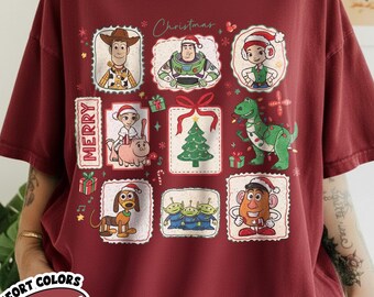 Coquette Disney Toy Story Merry Christmas Shirt, Toys Story Xmas Shirt, Disney Christmas Shirt, Disney Pixar Christmas Tee