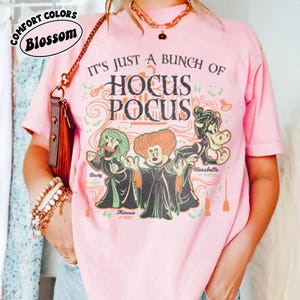 Retro Disney Hocus Pocus-tröja, Minnie Daisy Clarabelle Hocus Pocus-tröja, Sanderson Sisters-inspirerad Disney Halloween-tröja, Disney Spooky bild 6