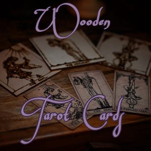 Wood Tarot Cards