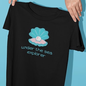 Oceaanshirt voor peuters | Under the Sea kinder-T-shirt | Leuk Sea Life-T-shirt voor peuters | Katoenen zomershirt | 2T 3T 4T 5T