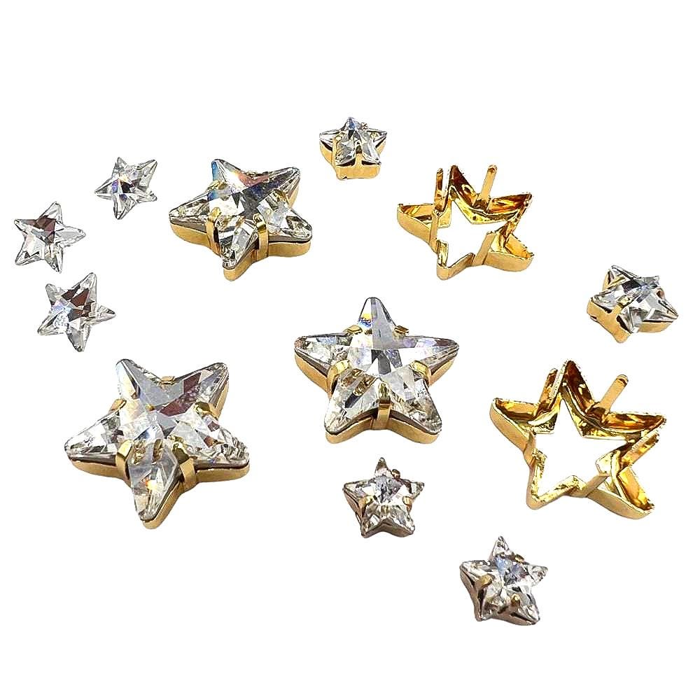 Star Rinstones K9 Glass Star Rhinestones, Sapphire Violet Gems (8x8mm, 10 Pc) - Etsy