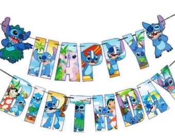 LILO und stich | lilo und stich geburtstagsparty luftballons | Hawaiianische Party | sommerlichen Geburtstag
