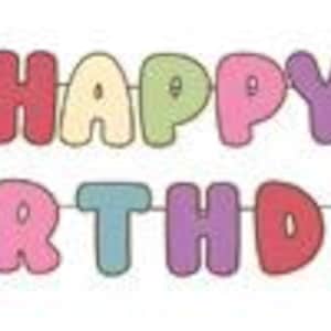 Labubu birthday party banner