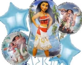 Moana Geburtstagsparty Luftballons