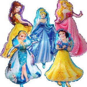 Disney princess birthday party balloons