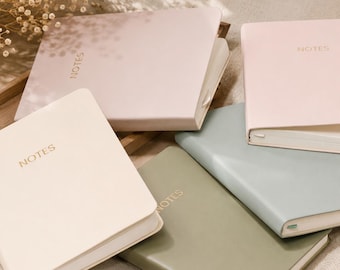 Cahier de poche pastel A6, journal kawaii pour étudiants, carnet de voyage à couverture souple et ligné