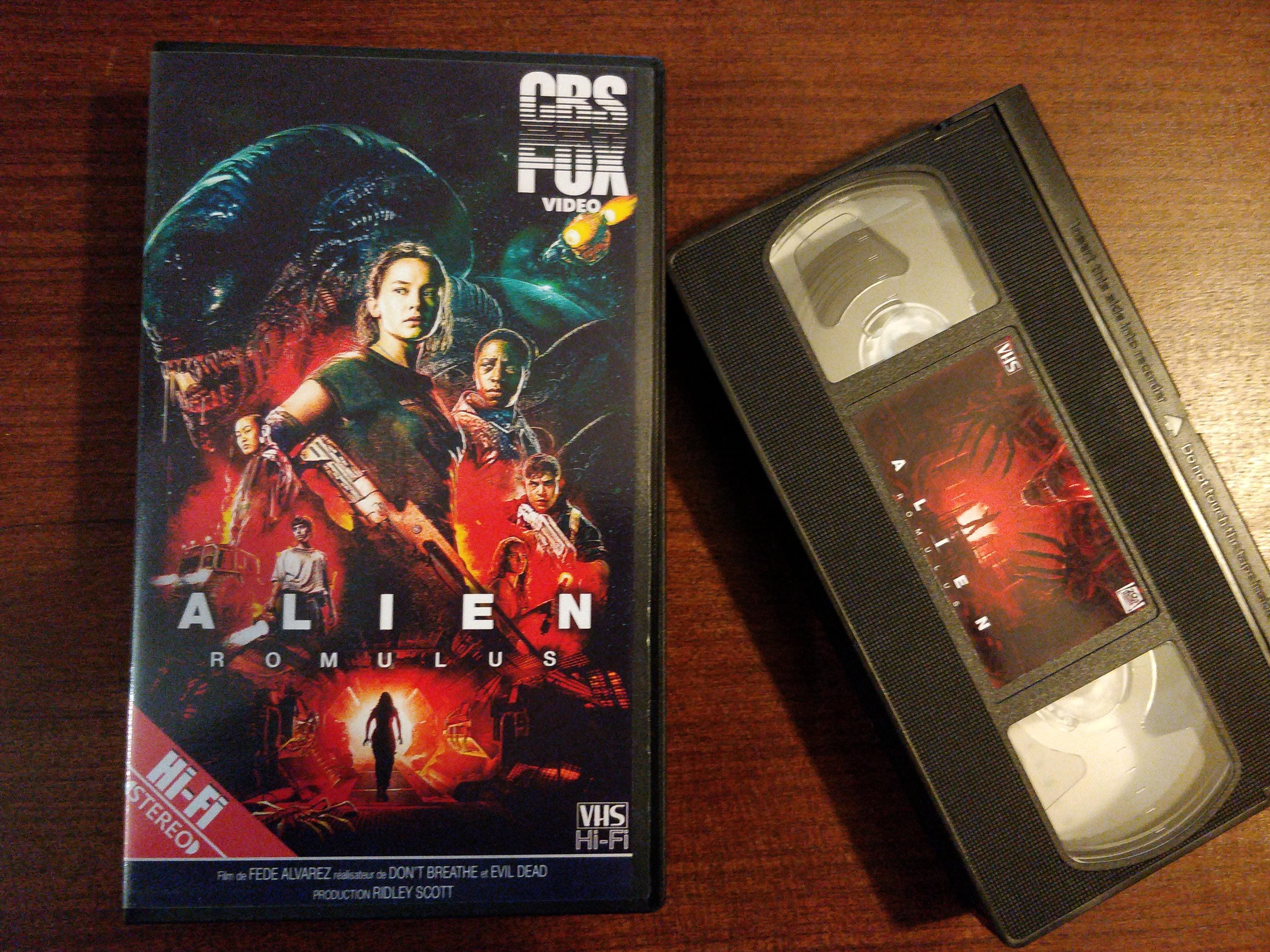 Alien Romulus VHS Tape