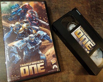Tape VHS The Transformers One 2021