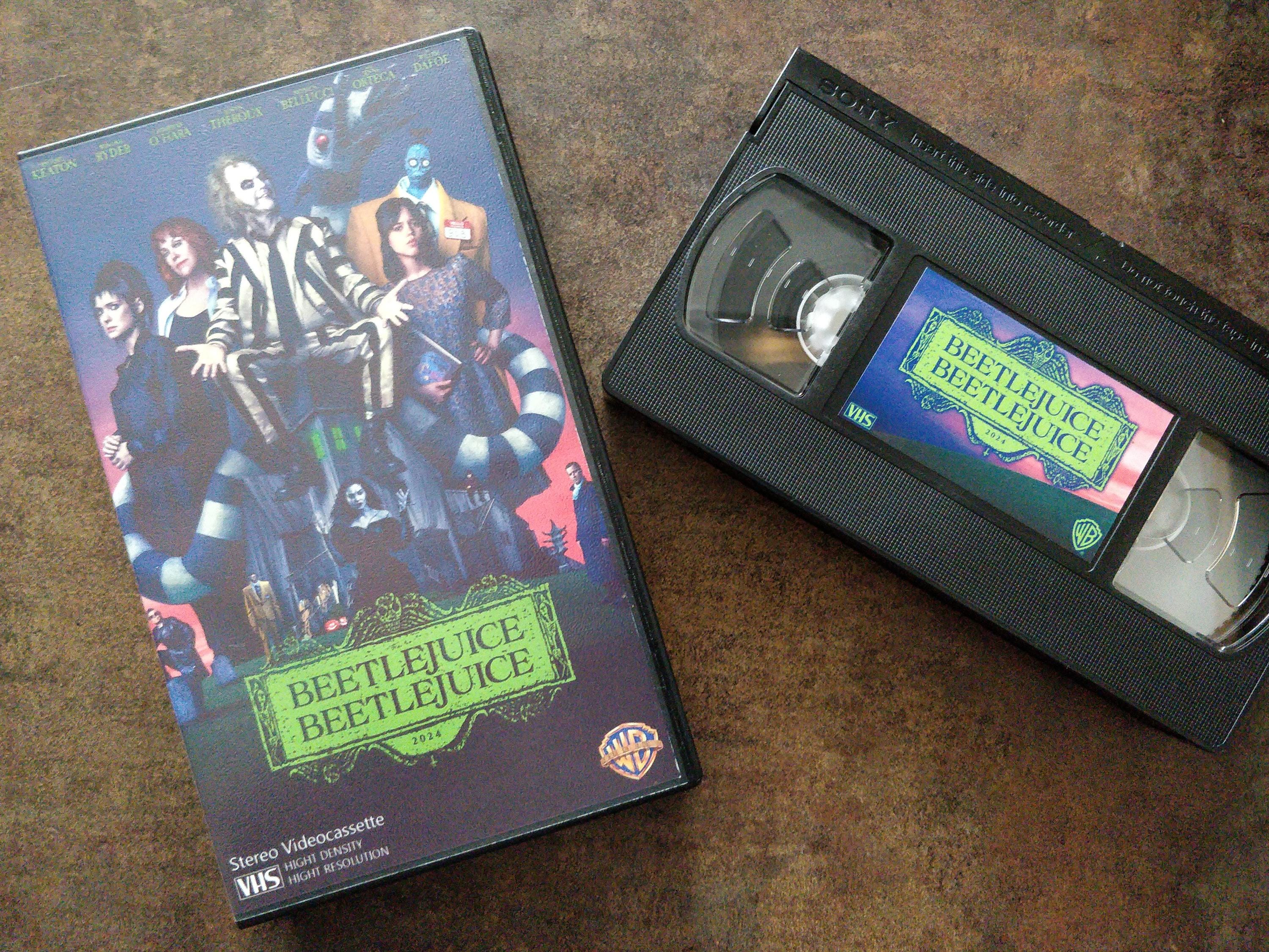 Tape VHS Beetlejuice 2
