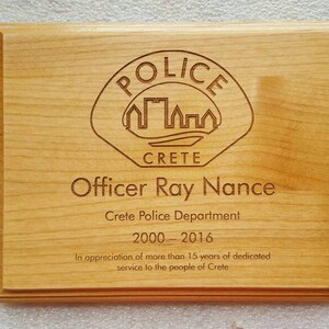 Custom Wood Plaque Award, Engraved Award Plaque, Business Award, Custom Engraved Wood Award Plaque With Logo ,  Recognition Award Plaque