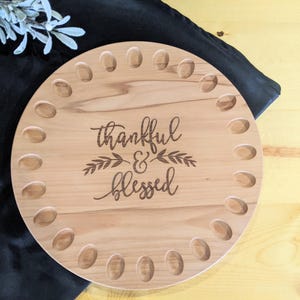 Housewarming gift for couples, Large Platter for 24 Deviled Eggs,  Deviled egg Platter Tray, Egg Board