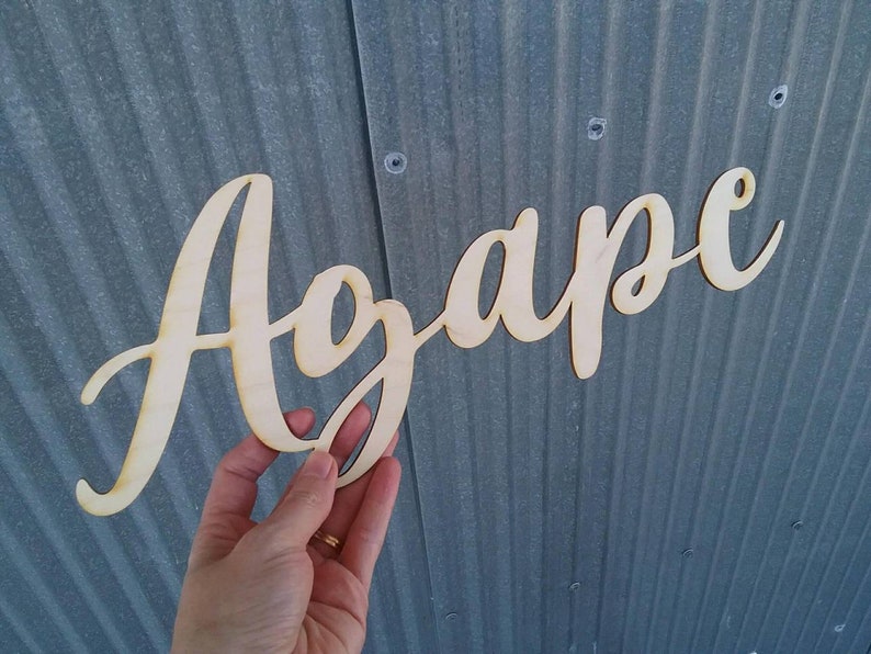 14x5 Carved Name Word Cut Out, Cut Out Words, Craft Project Carved Word ...