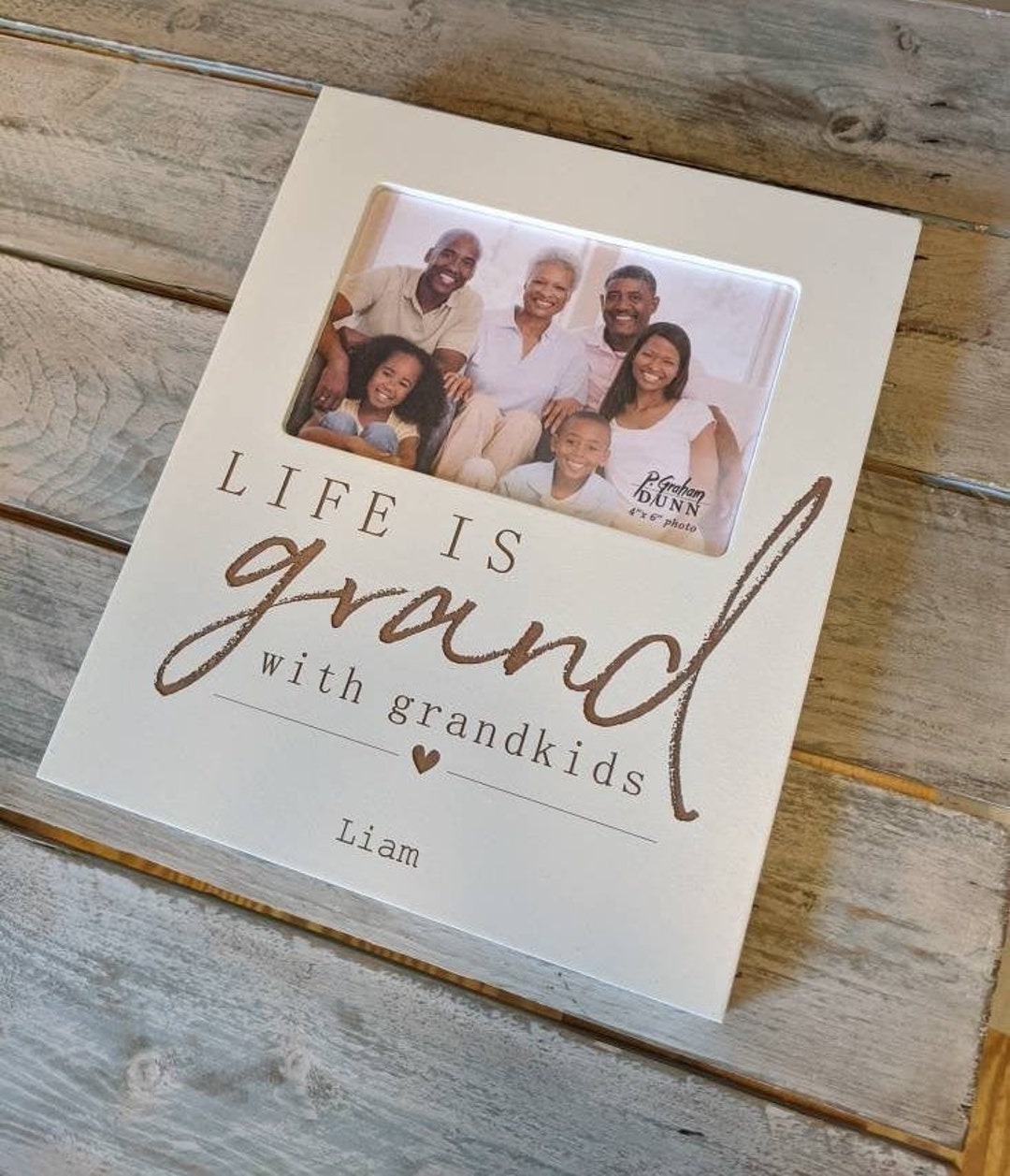 Grandchildren Picture Frame for Grandparents Grandparents Etsy