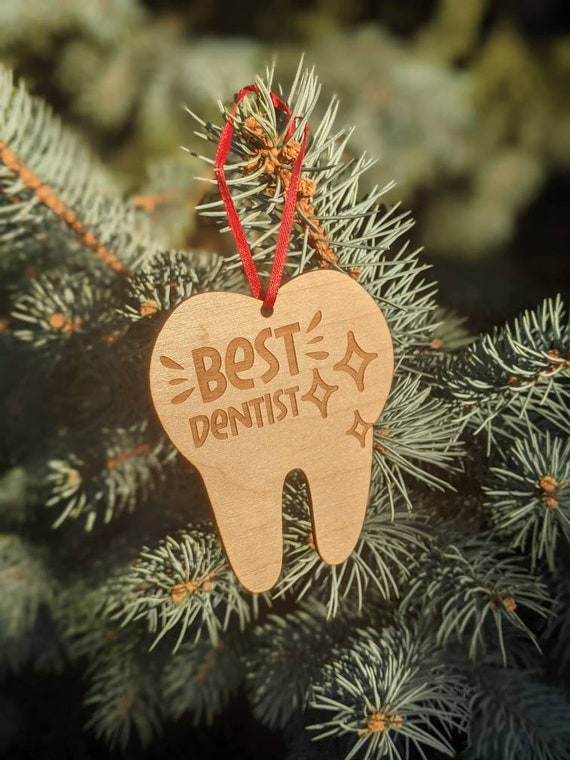 2020 Best Dental Hygienist Christmas Ornament for Christmas gifts wood Christmas ornament 2020 Christmas ornament