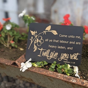 plaque for outdoor bench, 4x2 plaque for outside house, memorial bench plates