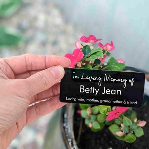 3.5x1.5  Outdoor Memorial Bench Plate, Memorial Outdoor bench plate, Personalized outdoor plate, personalized outdoor