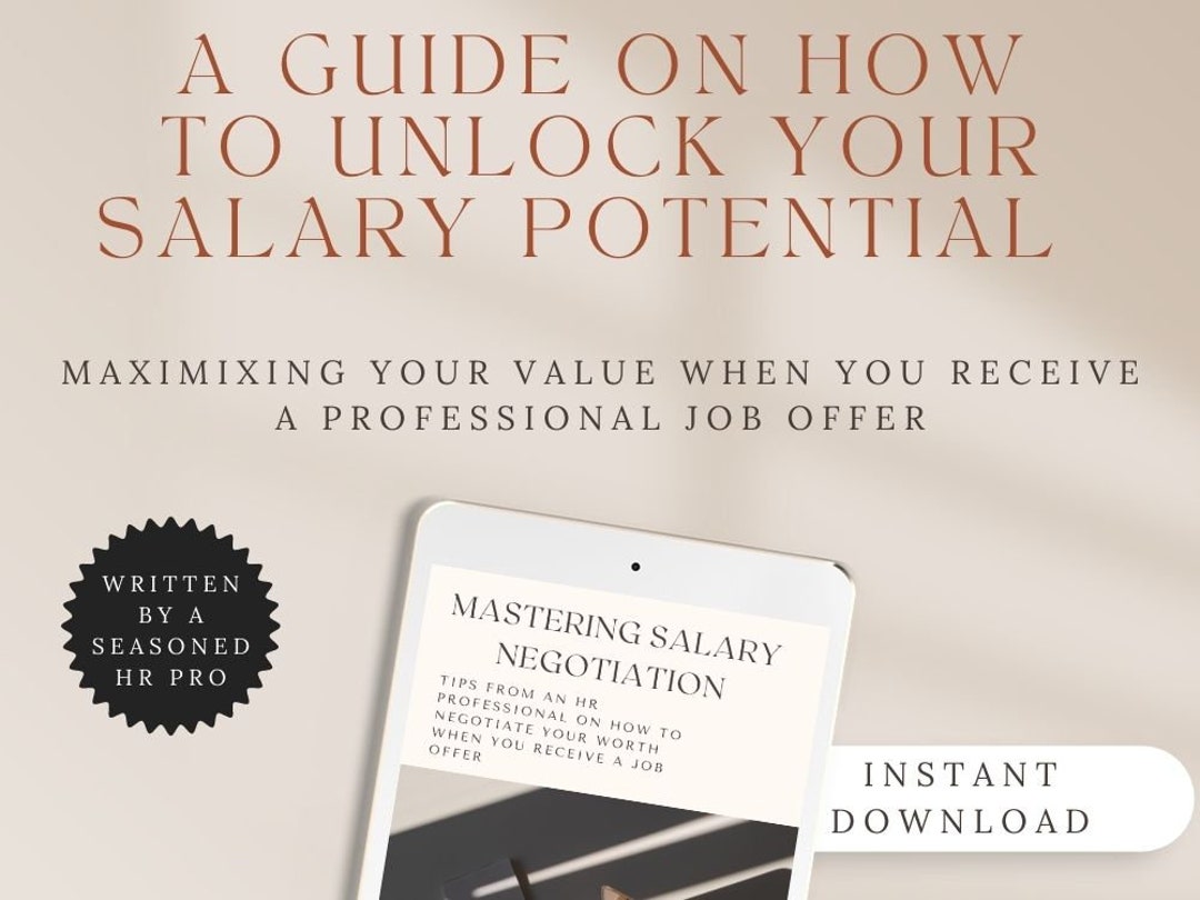 Salary Negotiation Ebook Guide to Negotiating More Money at Job Offer