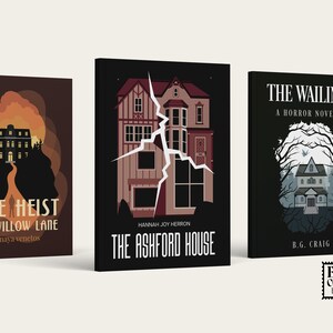 custom book cover design I  personalized illustrated ebook and paperback cover art