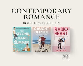 Contemporary Romance Book Cover Design | Romcom, Small Town & Second Chance Romance
