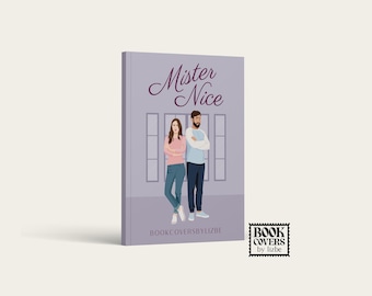 Illustrated Romance Book Cover: Premade Ebook Design