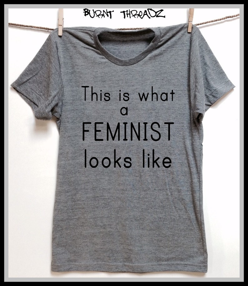 This is what a FEMINIST looks like. Matching Unisex heather | Etsy