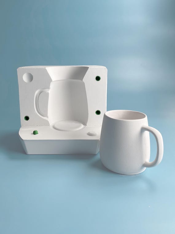 Plaster Mold For Eren Mug: Handmade Ceramic Craft Supply