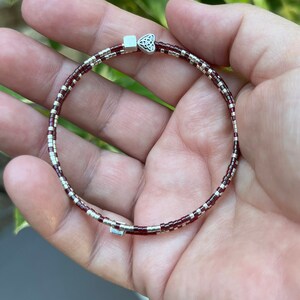Life is Tough Morse Code Bracelet