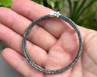 We are all Broken Morse Code Hemingway quote Bracelet